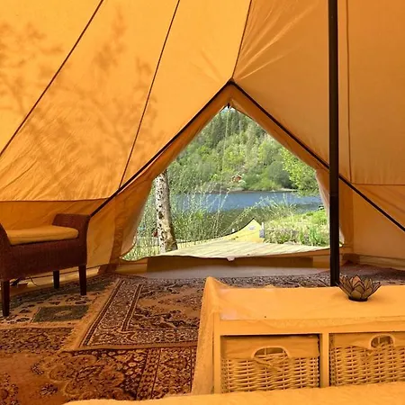 Glamping On Idyllic Lake, Paddle Boards & Rowboat * Porsgrunn