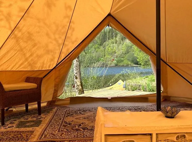 Glamping On Idyllic Lake, Paddle Boards & Rowboat * Porsgrunn
