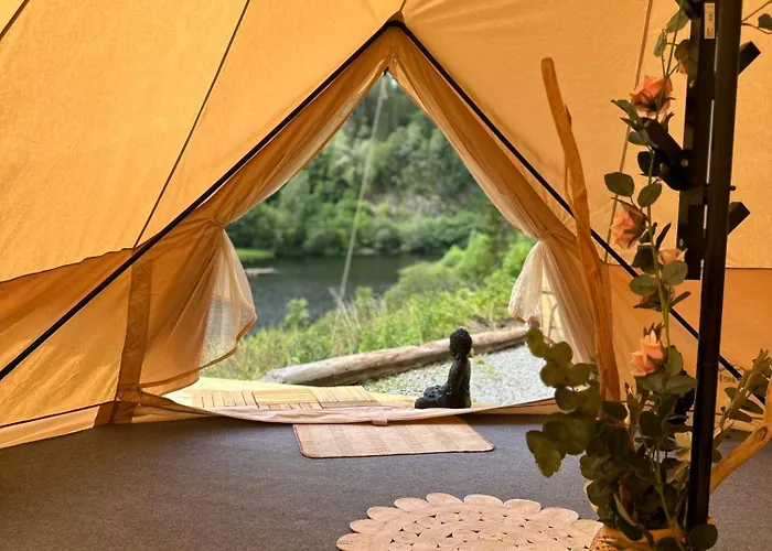 Glamping On Idyllic Lake, Paddle Boards & Rowboat Lyxtält Porsgrunn