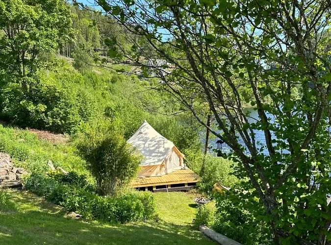 Glamping On Idyllic Lake, Paddle Boards & Rowboat Porsgrunn