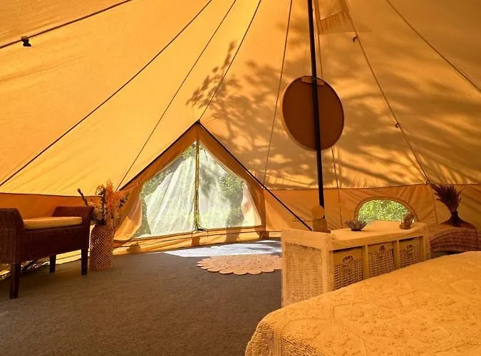 Glamping On Idyllic Lake, Paddle Boards & Rowboat Luxury tent Porsgrunn