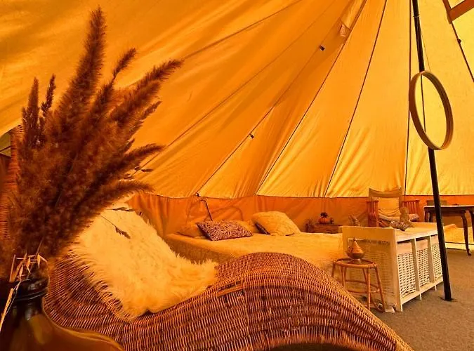 Glamping On Idyllic Lake, Paddle Boards & Rowboat Luxury tent Porsgrunn