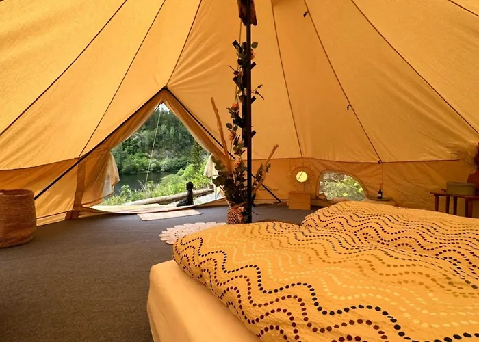 Glamping On Idyllic Lake, Paddle Boards & Rowboat * Porsgrunn